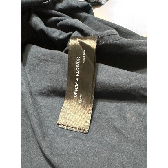 Denim & Flower‎ Men’s Ricky Singh Short Sleeve Shirt Size Medium anchors - Picture 6 of 9